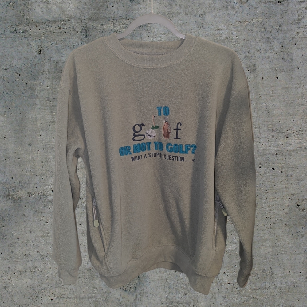 Vintage Golf Sweater
